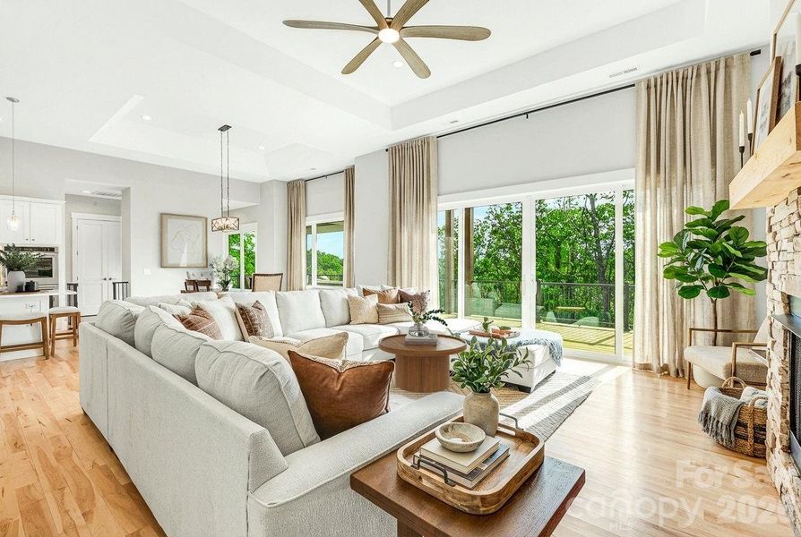 Living Room Virtually Enhanced Living Room Virtually Enhanced