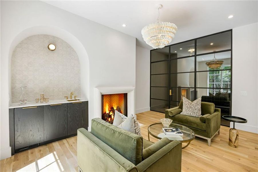 Furnished interior view inside a new home in , Atlanta (Image 23). Furnished interior view inside a new home in , Atlanta (Image 23).