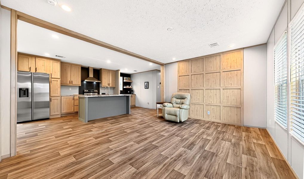 Furnished interior view inside a new home in , Vance (Image 45).