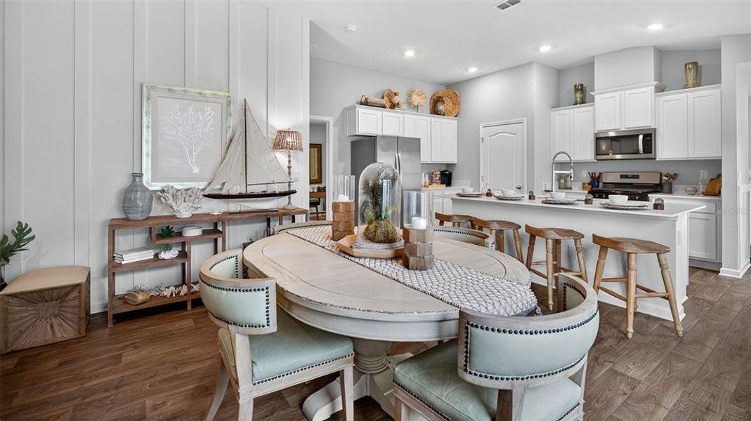 Furnished interior view inside a new home in Grand Reserve, Bunnell (Image 8).
