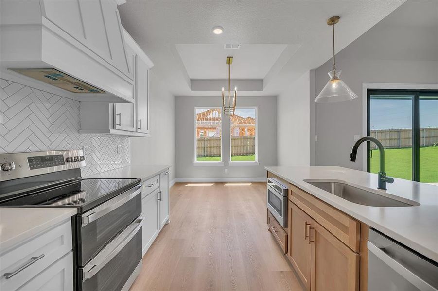 Furnished interior view inside a new home in Rosenthal Estates, Lorena (Image 8).