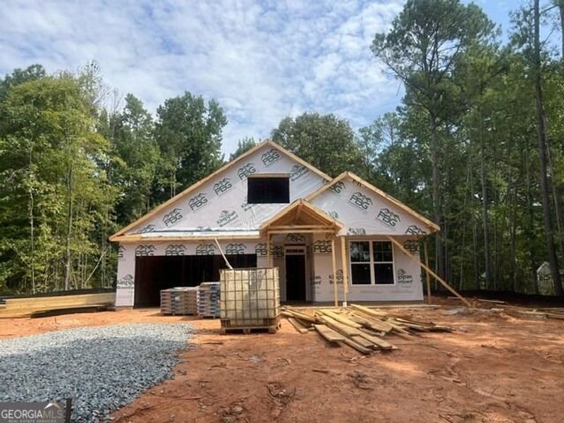 In-progress construction of a new home in Stone Brooke, Gray, GA (Image 24).