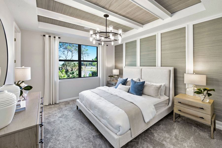 Furnished interior view inside a new home in Everton, Lantana (Image 6).