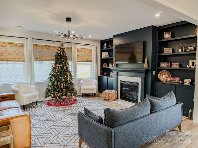 Furnished interior view inside a new home in , Mooresville (Image 11). Furnished interior view inside a new home in , Mooresville (Image 11).