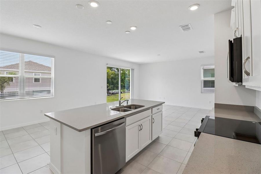 Furnished interior view inside a new home in Beresford Woods, Deland (Image 10).