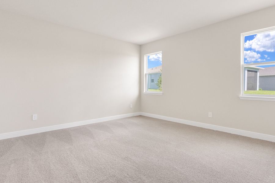 Spacious, unfurnished interior of a new home in Windwater, Parrish (Image 10). Spacious, unfurnished interior of a new home in Windwater, Parrish (Image 10).