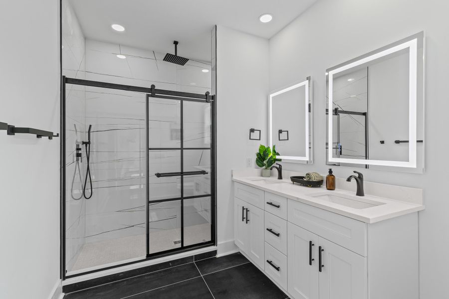 Furnished interior view inside a new home in , North Charleston (Image 3).