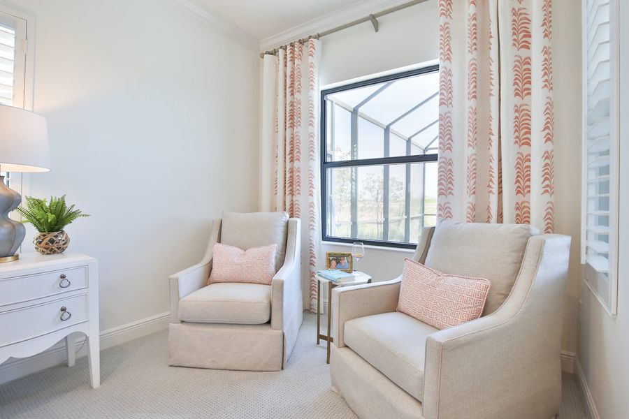 Furnished interior view inside a new home in Palm Grove, Lakewood Ranch (Image 14).