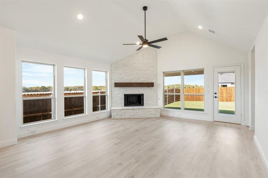 Spacious, unfurnished interior of a new home in Meadow Vista 60-65, Anna (Image 23). Spacious, unfurnished interior of a new home in Meadow Vista 60-65, Anna (Image 23).