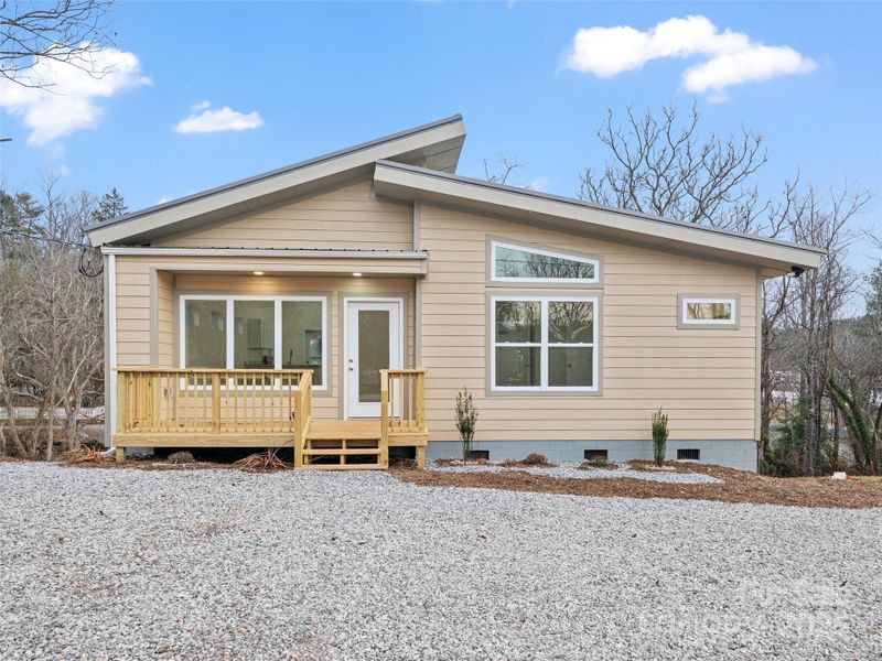 Exterior details and patio area of a home in , Spruce Pine (Image 1). Exterior details and patio area of a home in , Spruce Pine (Image 1).