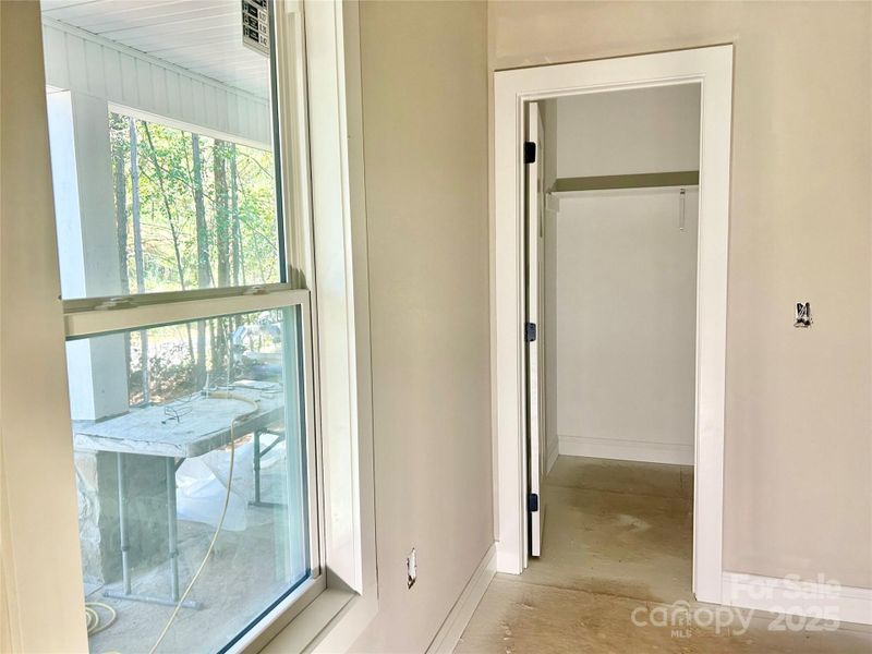 Bedroom 1 view of front porch