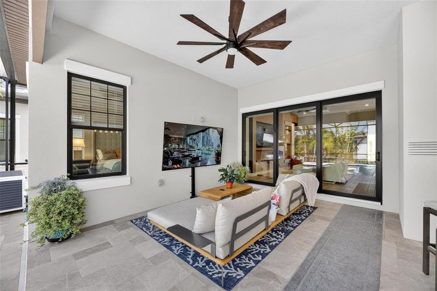 Furnished interior view inside a new home in SouthShore Yacht Club, Ruskin (Image 55).