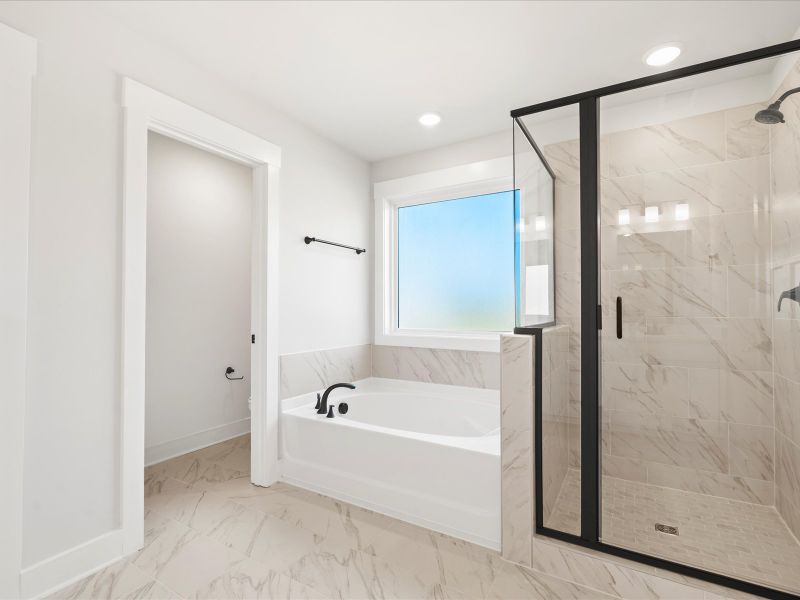 Furnished interior view inside a new home in Cedar Shoals - Signature Collection, Piedmont (Image 11).