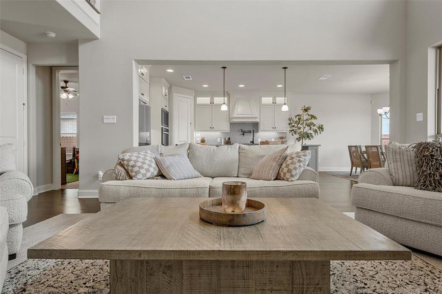 Furnished interior view inside a new home in , Waco (Image 25).