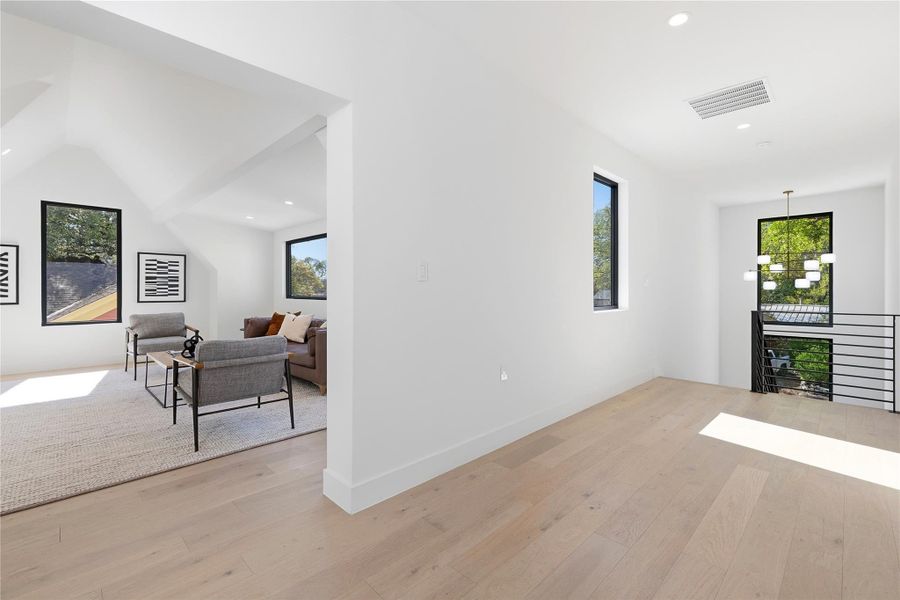 Furnished interior view inside a new home in , Austin (Image 34).