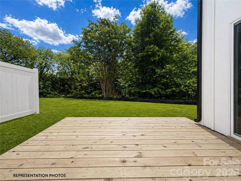 Exterior details and patio area of a home in , Charlotte (Image 3).