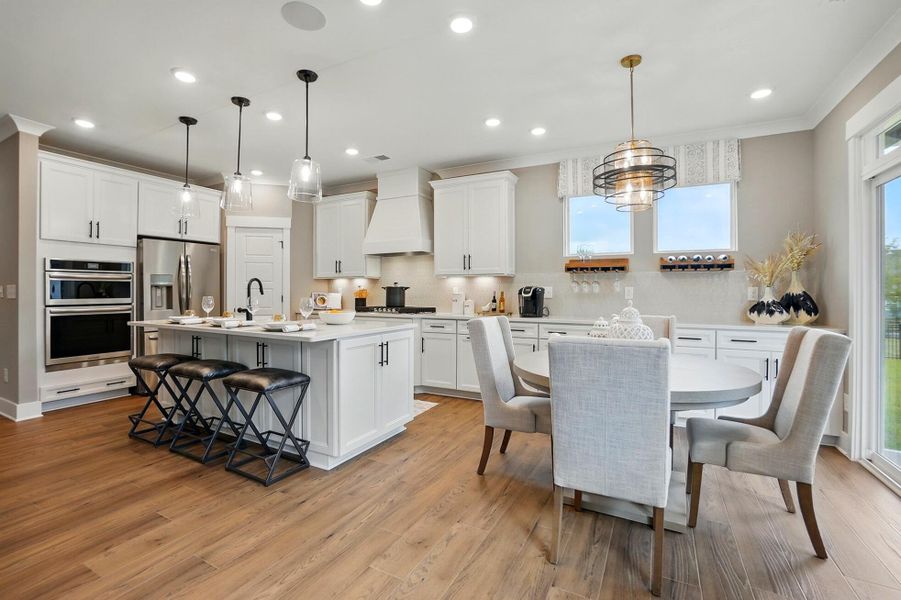 Furnished interior view inside a new home in Heritage - 55+ Community, Indian Trail (Image 13).