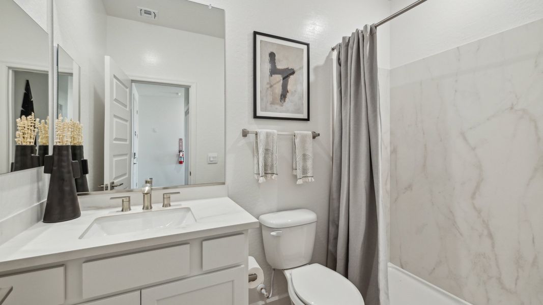 Furnished interior view inside a new home in Remington, Buckeye (Image 27).