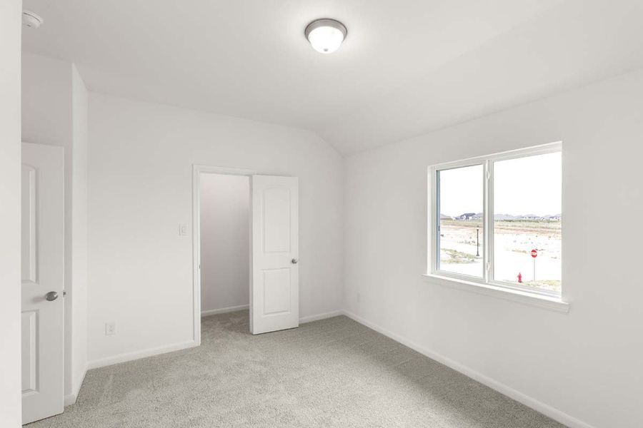 Spacious, unfurnished interior of a new home in Timberbrook, Justin (Image 30).