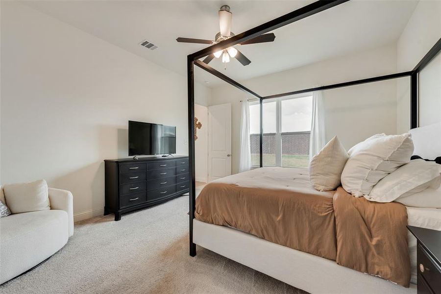 Furnished interior view inside a new home in , Aledo (Image 19).