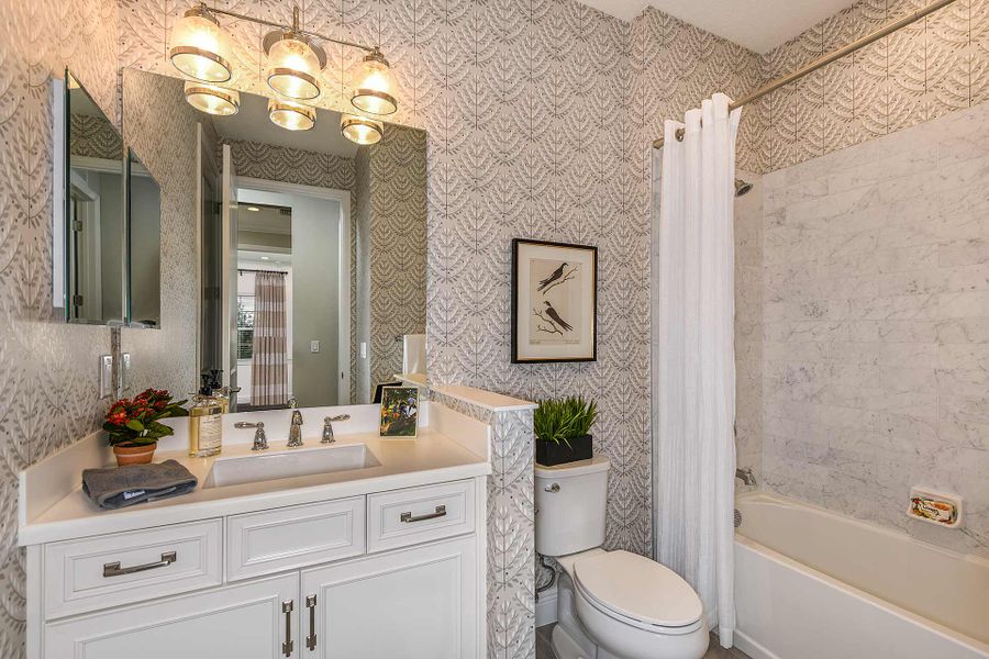 Furnished interior view inside a new home in Windward, Lakewood Ranch (Image 14).