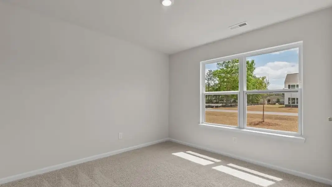 Representative unfurnished interior of a home built from the Cali - Express by D.R. Horton in Savannah Place, Wilson (Image 14). Representative unfurnished interior of a home built from the Cali - Express by D.R. Horton in Savannah Place, Wilson (Image 14).