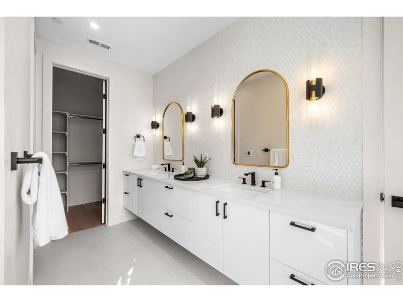 Furnished interior view inside a new home in , Boulder (Image 7). Furnished interior view inside a new home in , Boulder (Image 7).