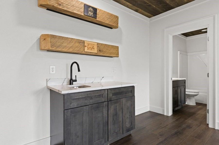 Furnished interior view inside a new home in , Mineral Bluff (Image 6).