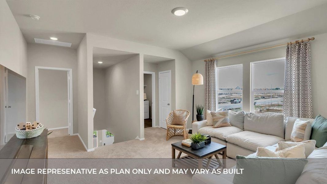 Furnished interior view inside a new home in Durango, Mustang Ridge (Image 8). Furnished interior view inside a new home in Durango, Mustang Ridge (Image 8).