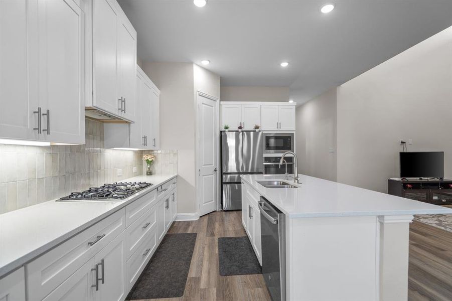 Furnished interior view inside a new home in , Frisco (Image 14). Furnished interior view inside a new home in , Frisco (Image 14).