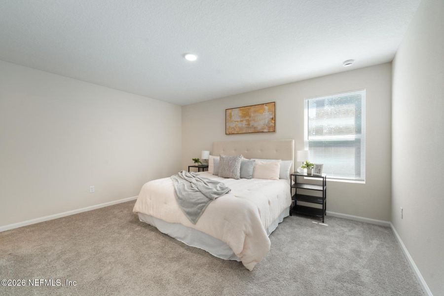 Furnished interior view inside a new home in , Jacksonville (Image 17).