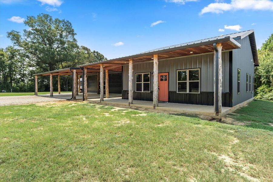 Front exterior of a new home in , Rusk, TX, highlighting curb appeal (Image 22). Front exterior of a new home in , Rusk, TX, highlighting curb appeal (Image 22).