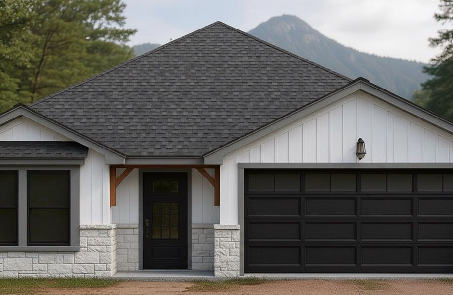 Front exterior of a home in the Crockett Meadows community, located in Conroe, TX (Image 5). Front exterior of a home in the Crockett Meadows community, located in Conroe, TX (Image 5).