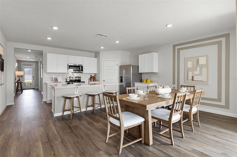 Furnished interior view inside a new home in , Lakeland (Image 9).