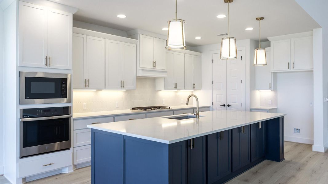 Furnished interior view inside a new home in Easton Park, Austin (Image 3).