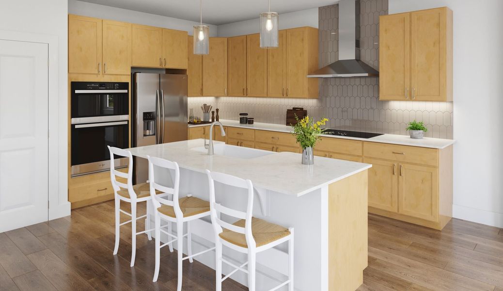 Representative furnished interior of a home built from the Skyway by Mattamy Homes in Cardinal Landing, Coats (Image 4).