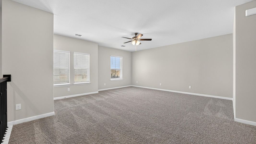 Representative unfurnished interior of a home built from the The Palm by D.R. Horton in Morningstar, Aledo (Image 30). Representative unfurnished interior of a home built from the The Palm by D.R. Horton in Morningstar, Aledo (Image 30).