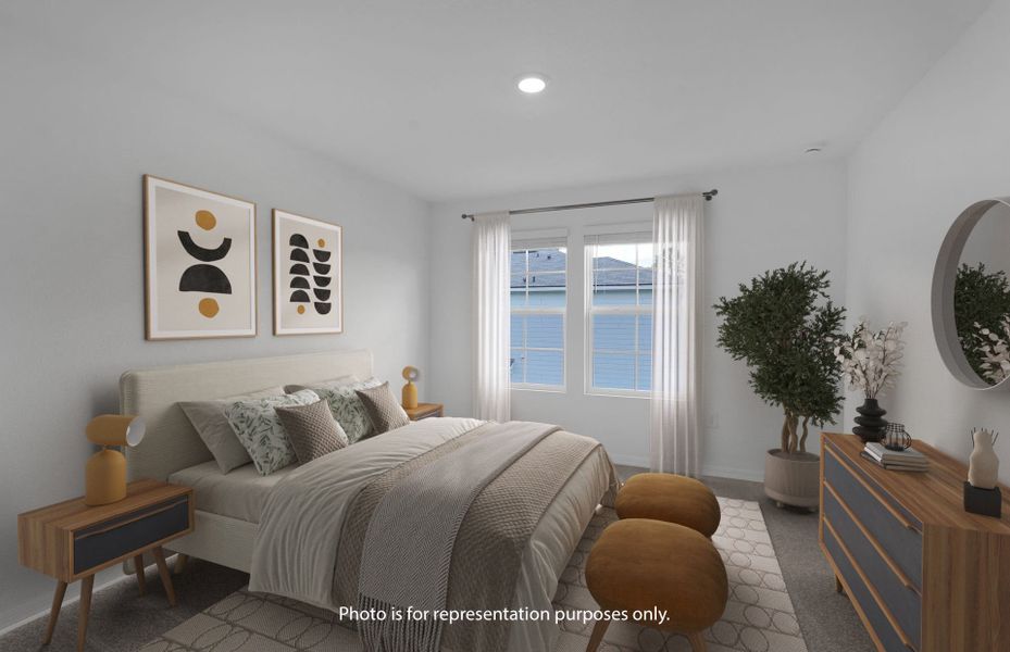 Furnished interior view inside a new home in Normandy Pines, Jacksonville (Image 3).