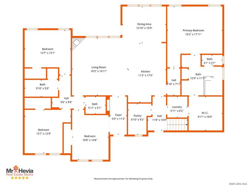 2D floor plan layout of this home in , Spring Branch, TX (Image 4).