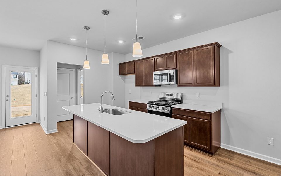 Furnished interior view inside a new home in Fieldstone, Lexington (Image 8).