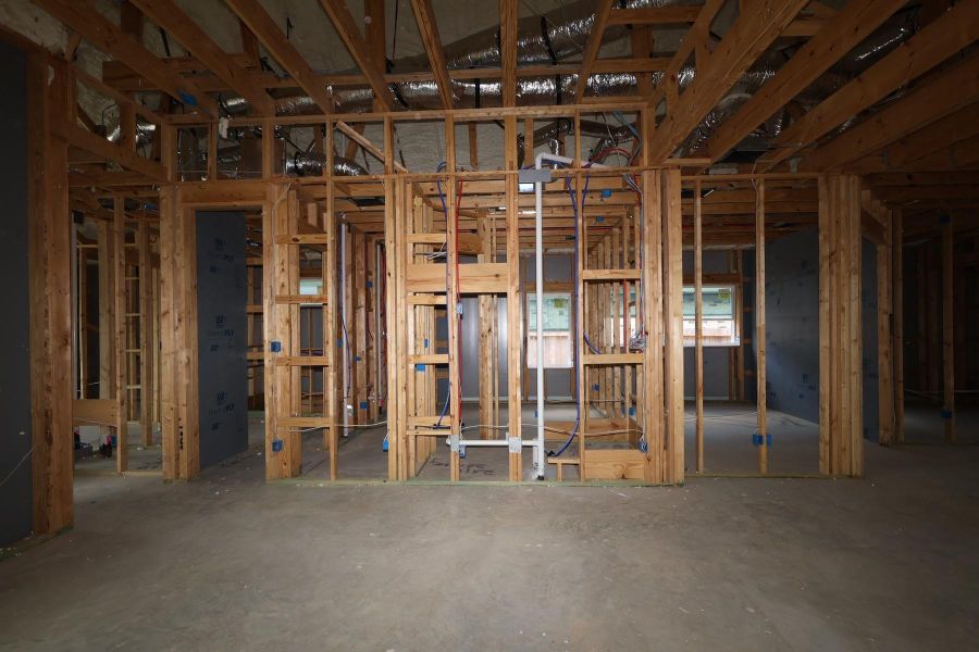 In-progress construction of a new home in Jubilee - Reserve Collection, Hockley, TX (Image 6).