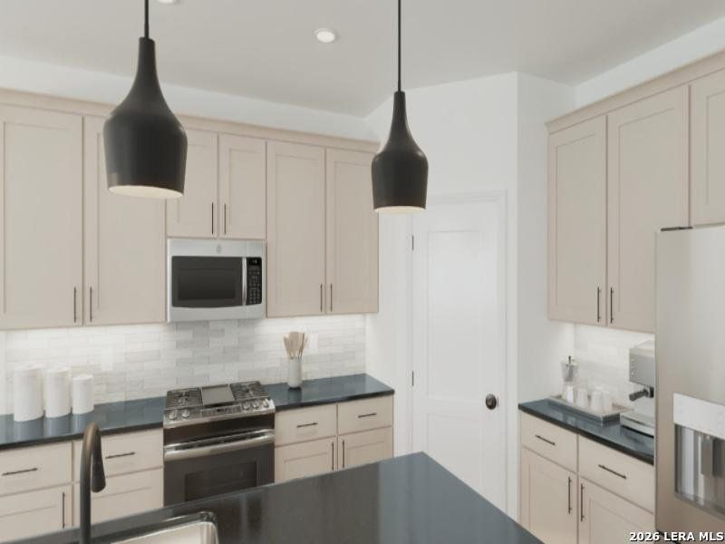 Furnished interior view inside a new home in The Summit at Saddlebrook Ranch 55's, Schertz (Image 9).