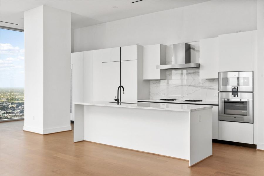 Upgrades include addtinal Pedini Italian Cabinetry, wine refigerator and Gaggenau Appliances. Upgrades include addtinal Pedini Italian Cabinetry, wine refigerator and Gaggenau Appliances.