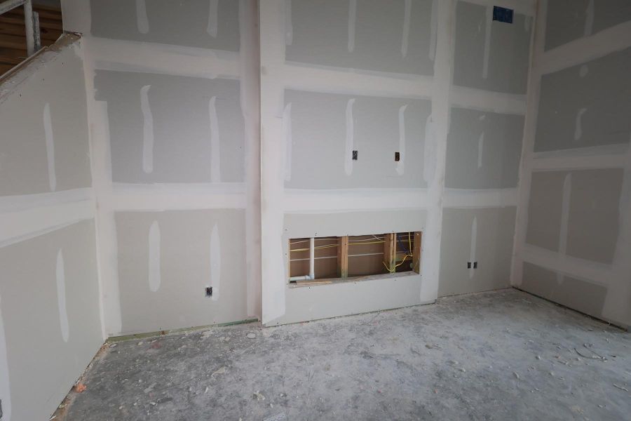 In-progress construction of a new home in Bridgeland Central: Emerald Heights - Enclave Collection, Cypress, TX (Image 22).