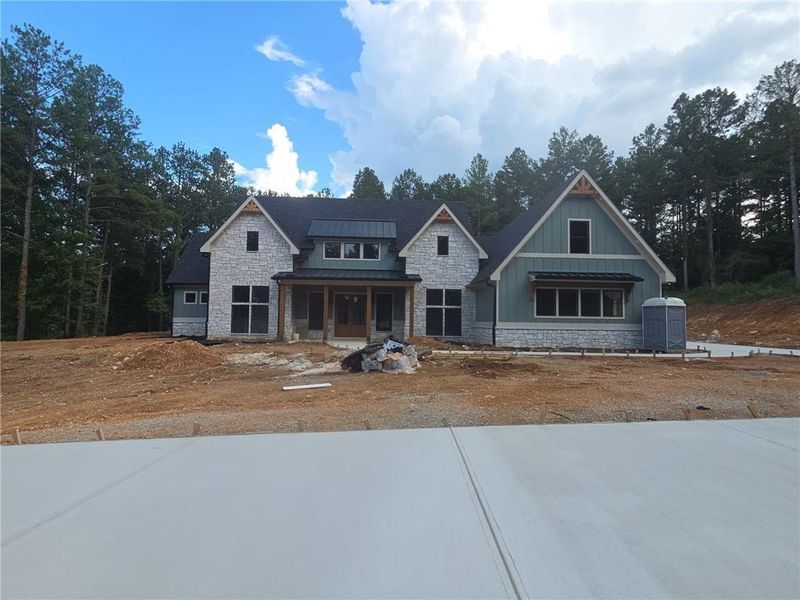 In-progress construction of a new home in , Rome, GA (Image 36).