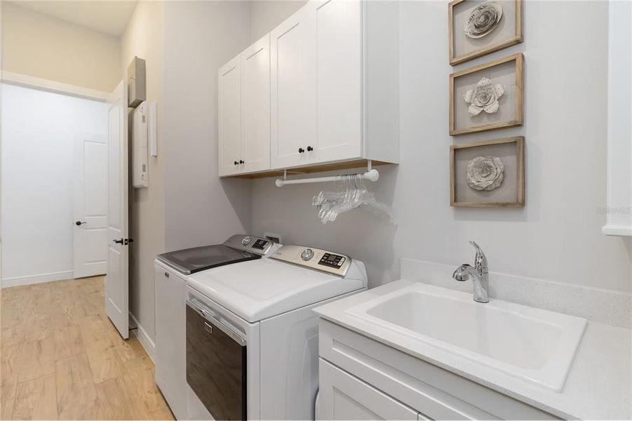 Furnished interior view inside a new home in Del Webb Sunbridge, St. Cloud (Image 8).