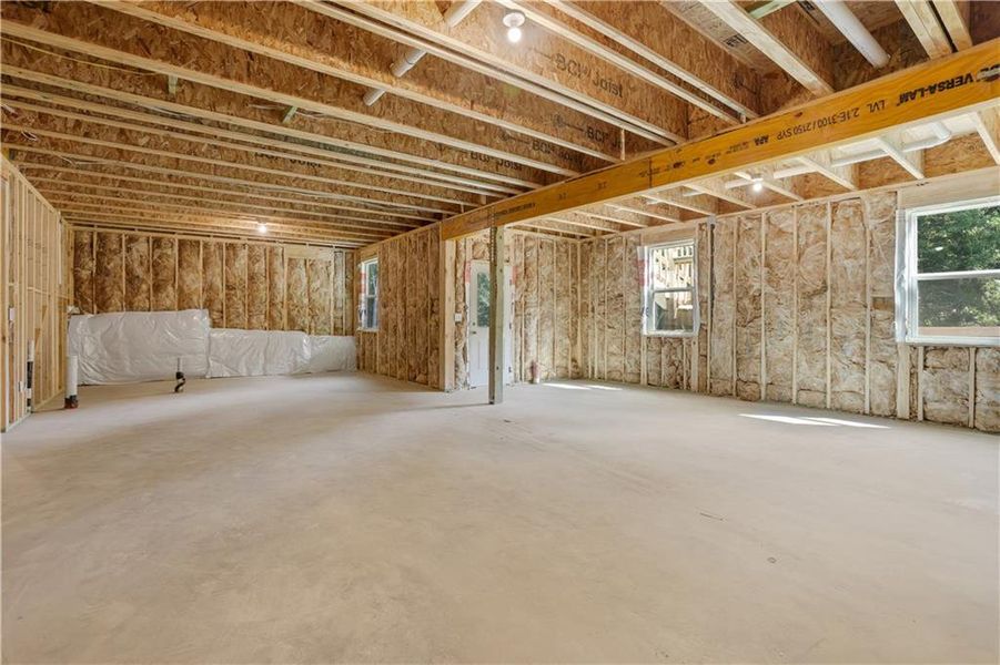 In-progress construction of a new home in Easton Walk, Lawrenceville, GA (Image 34).
