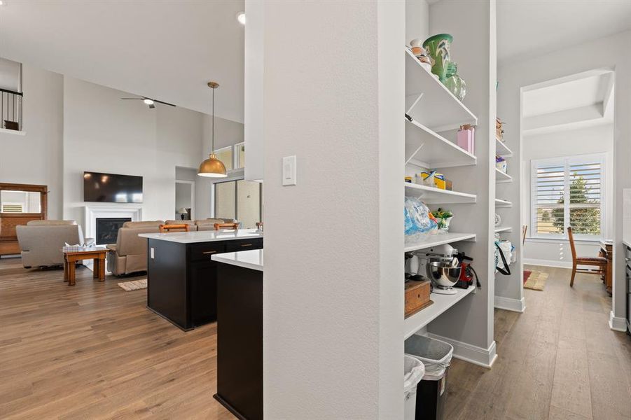 Furnished interior view inside a new home in Pecan Square - Estates, Northlake (Image 9).