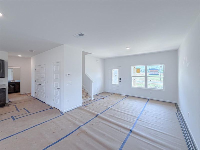 In-progress construction of a new home in , Rockmart, GA (Image 36).
