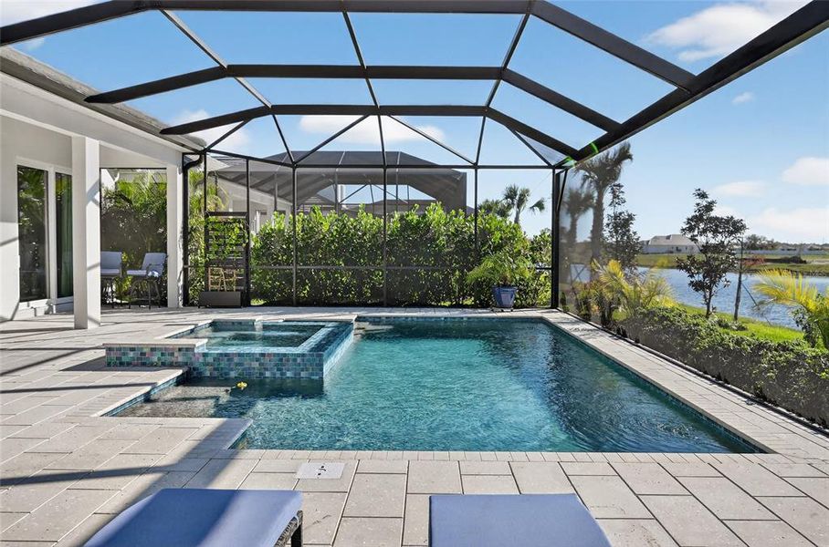 Exterior details and patio area of a home in , Sarasota (Image 26).